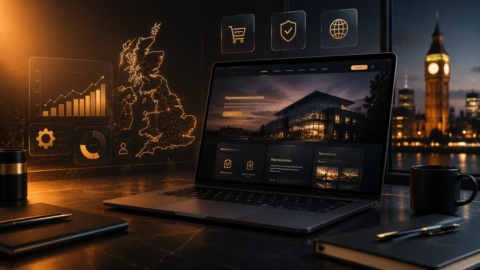 small business website cost uk
